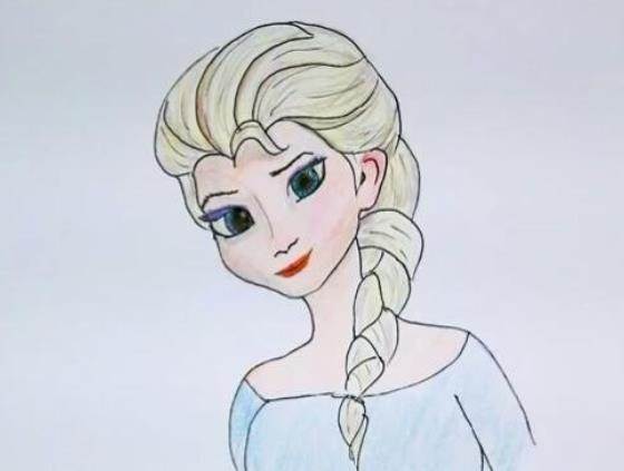 冰雪奇缘简笔画