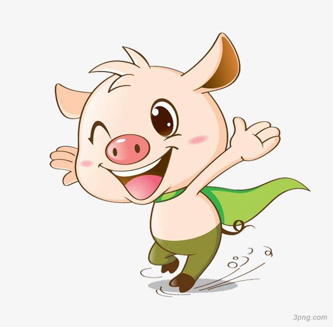 猪卡通图片