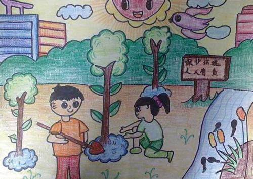 小学生画的画