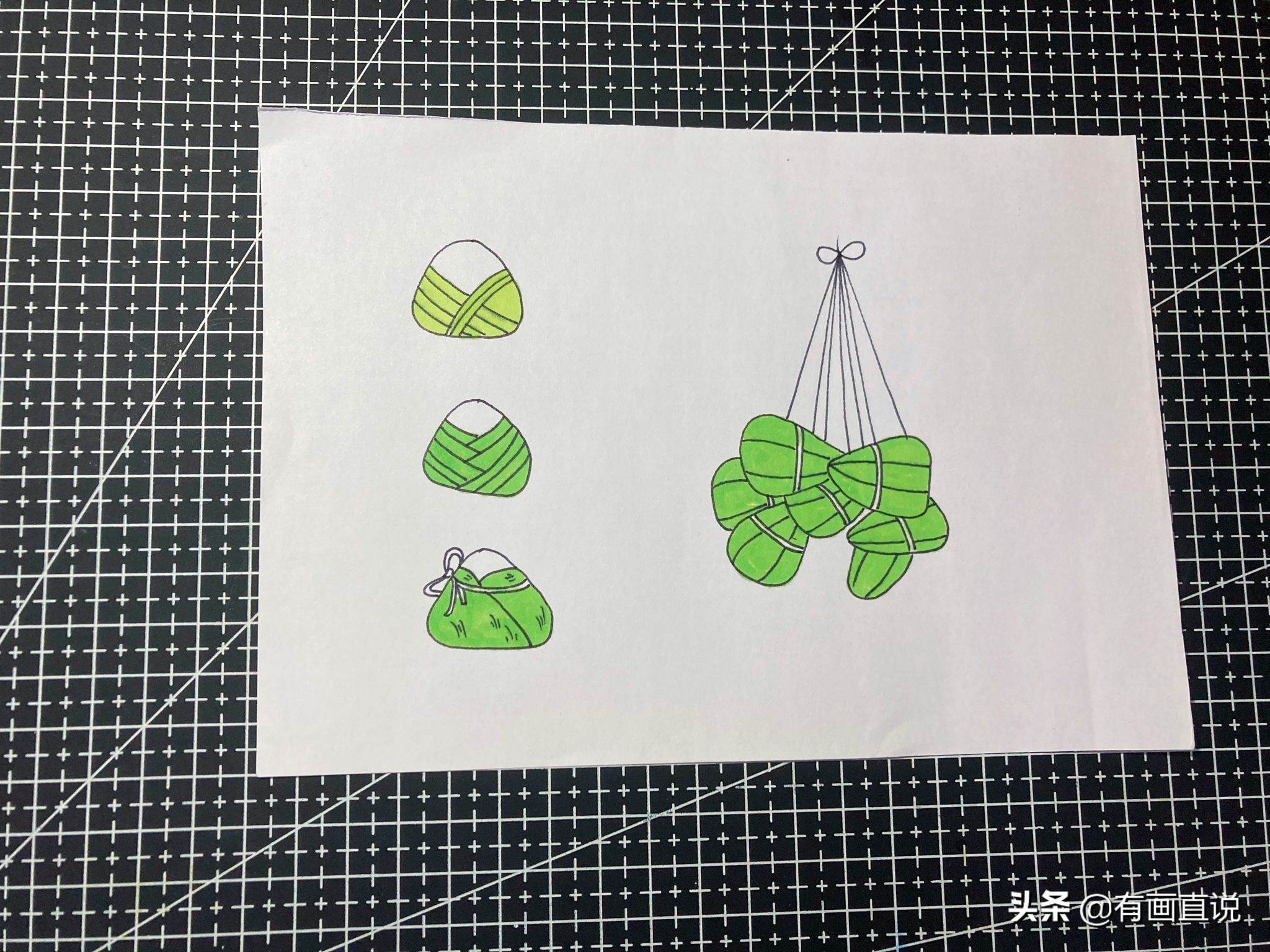 端午节简笔画