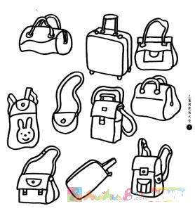 书包的简笔画