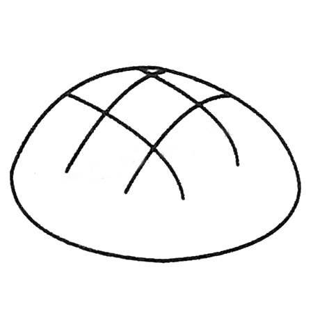面包简笔画