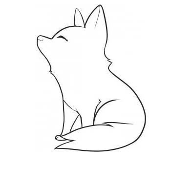 狼简笔画