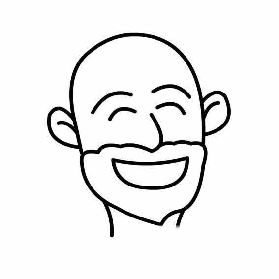 爷爷简笔画
