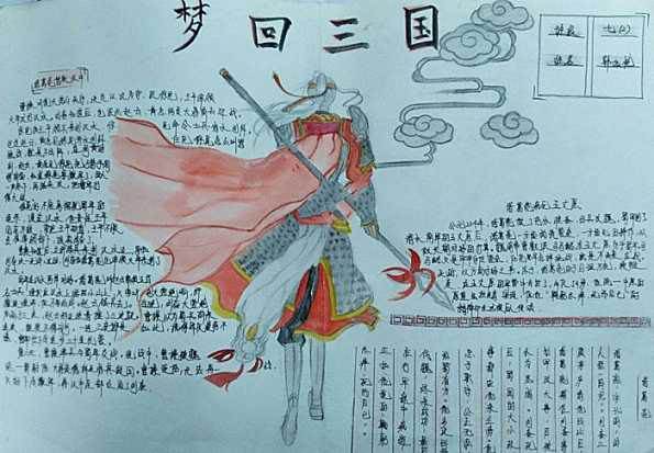 三国演义手抄报图片大全