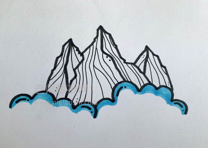 山简笔画