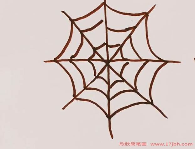 蜘蛛图片简笔画