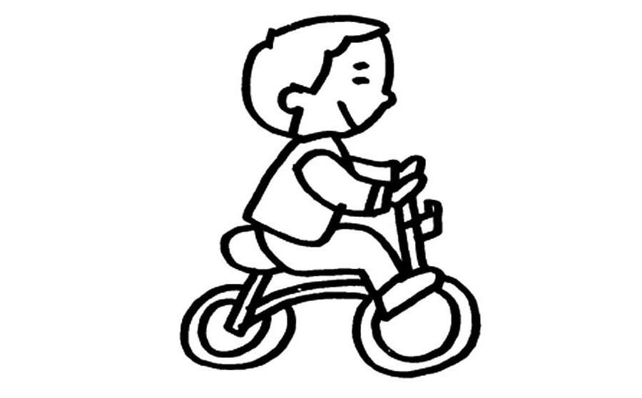 跳绳简笔画