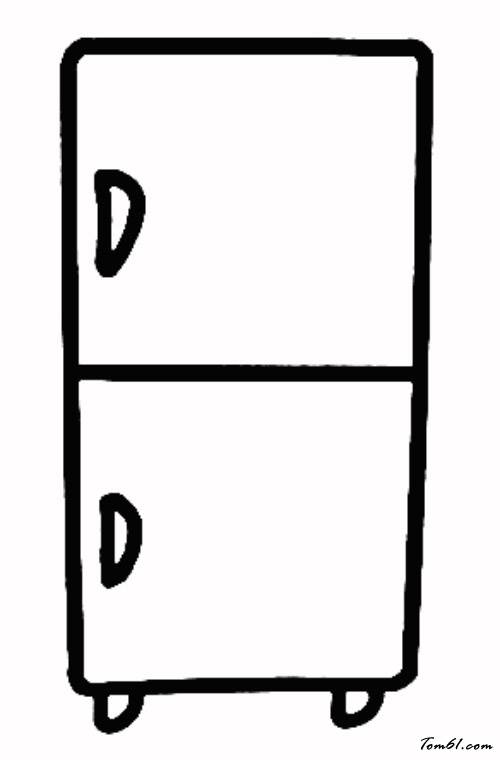 冰箱简笔画