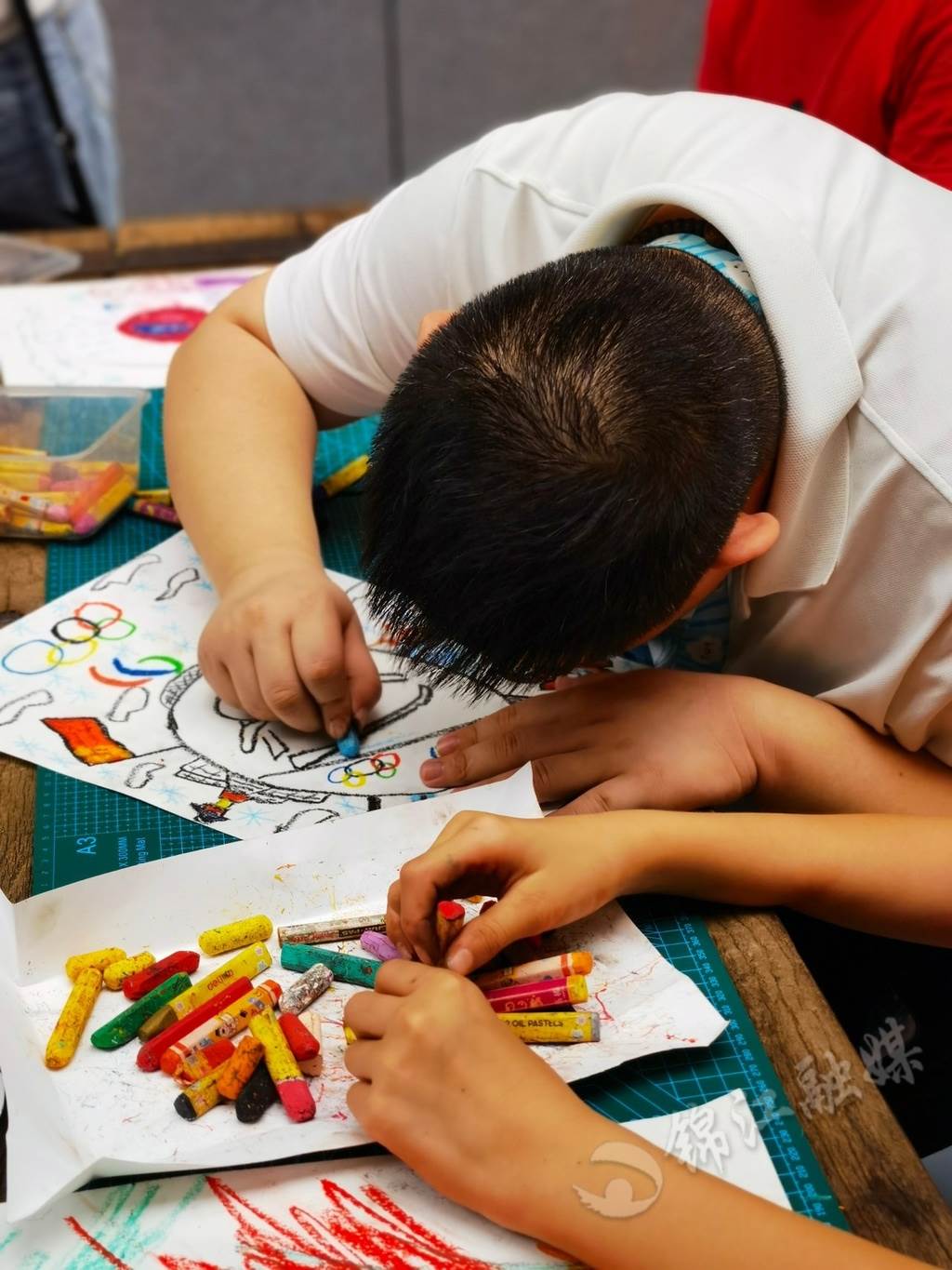 国际奥林匹克日的画