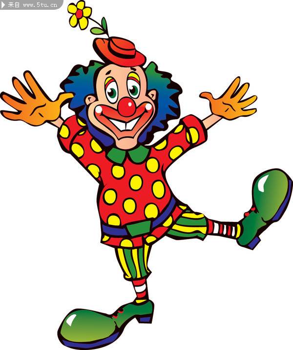 小丑图片卡通