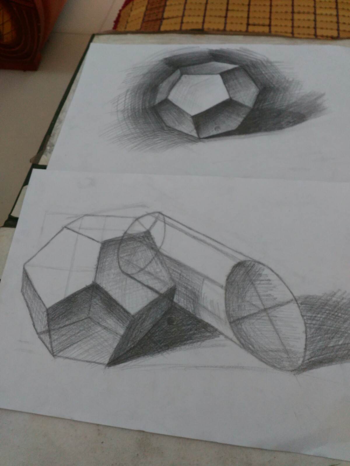 素描初学者作品