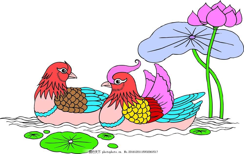 画鸳鸯