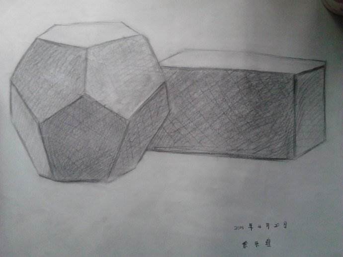 素描初学者作品