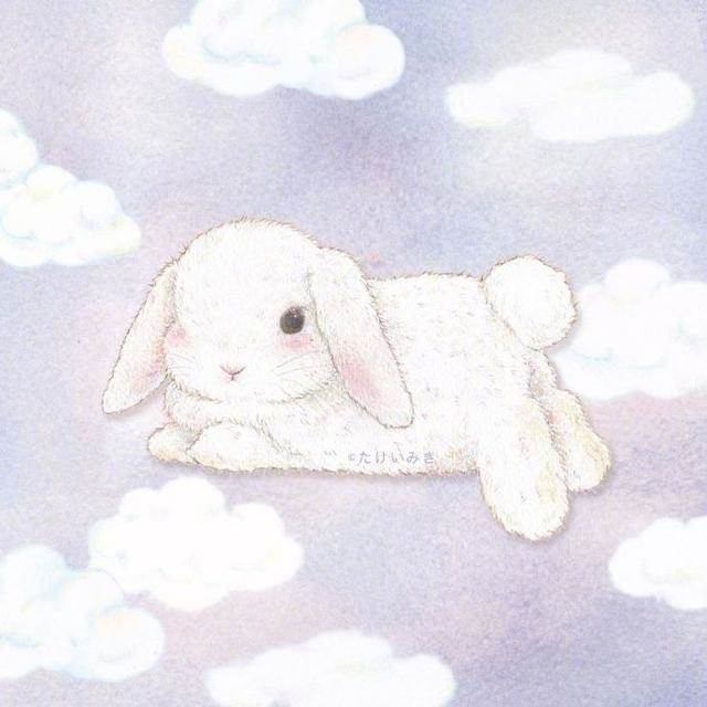儿童画兔子