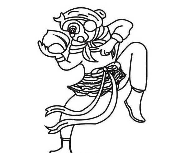 齐天大圣简笔画