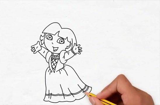 朵拉简笔画
