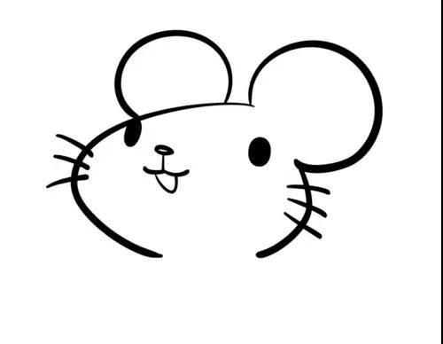 画老鼠简笔画