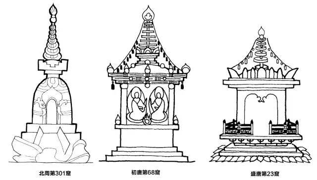 古代建筑简笔画