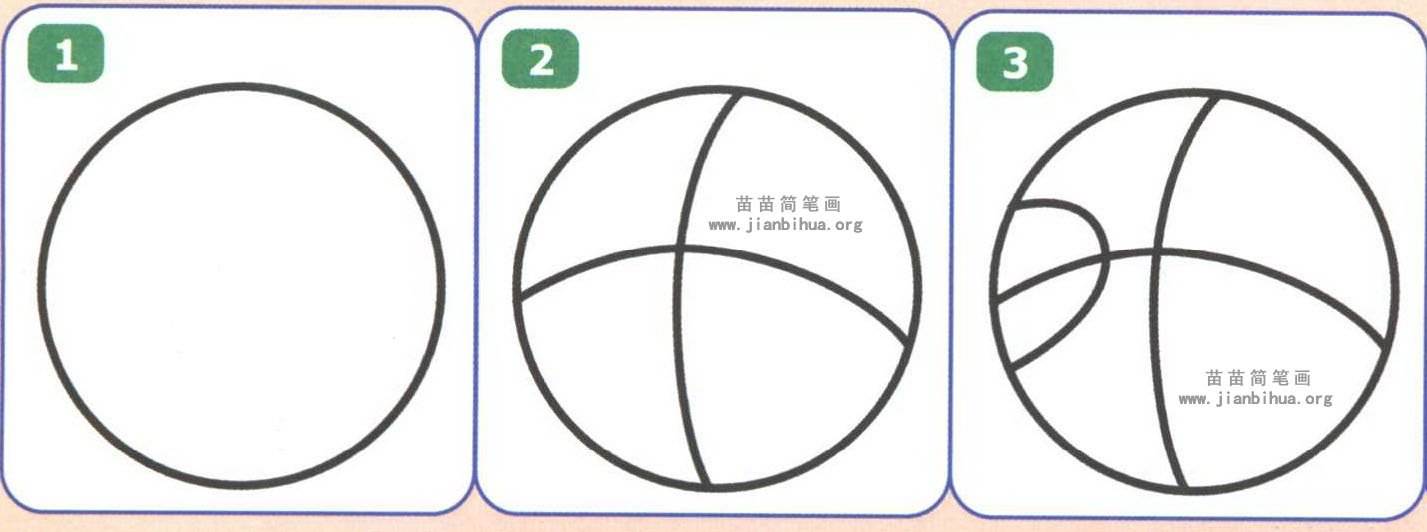 篮球图片简笔画