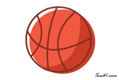 篮球图片简笔画