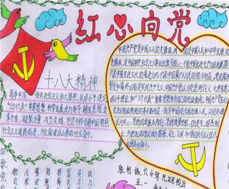 关于建党节手抄报