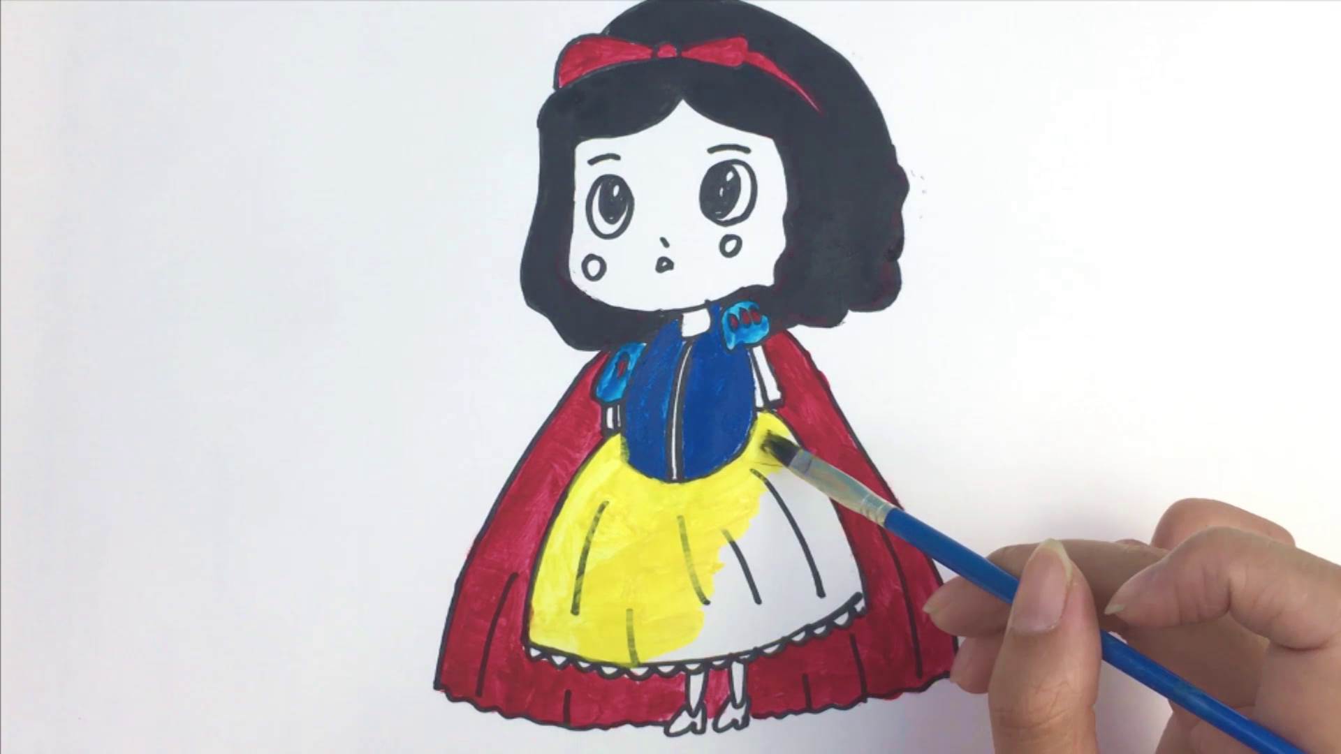 画白雪公主