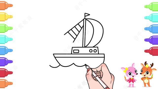 小船简笔画