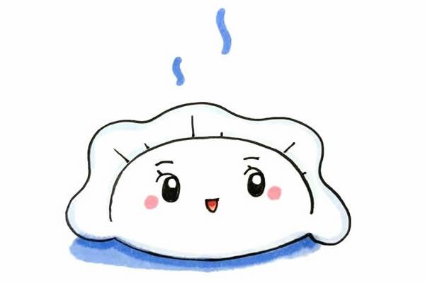 饺子简笔画