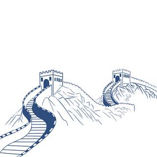 长城图片简笔画