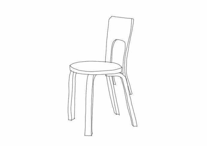 凳子简笔画