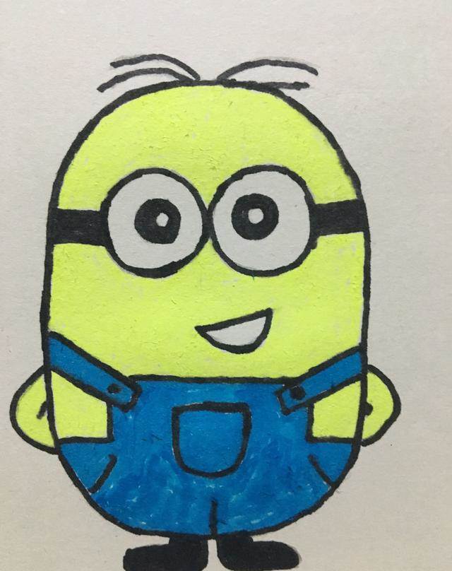 小黄人简笔画