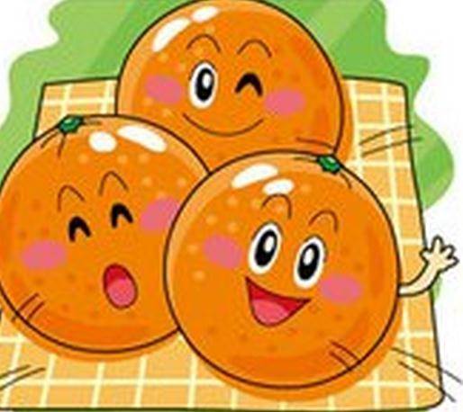 橘子的简笔画