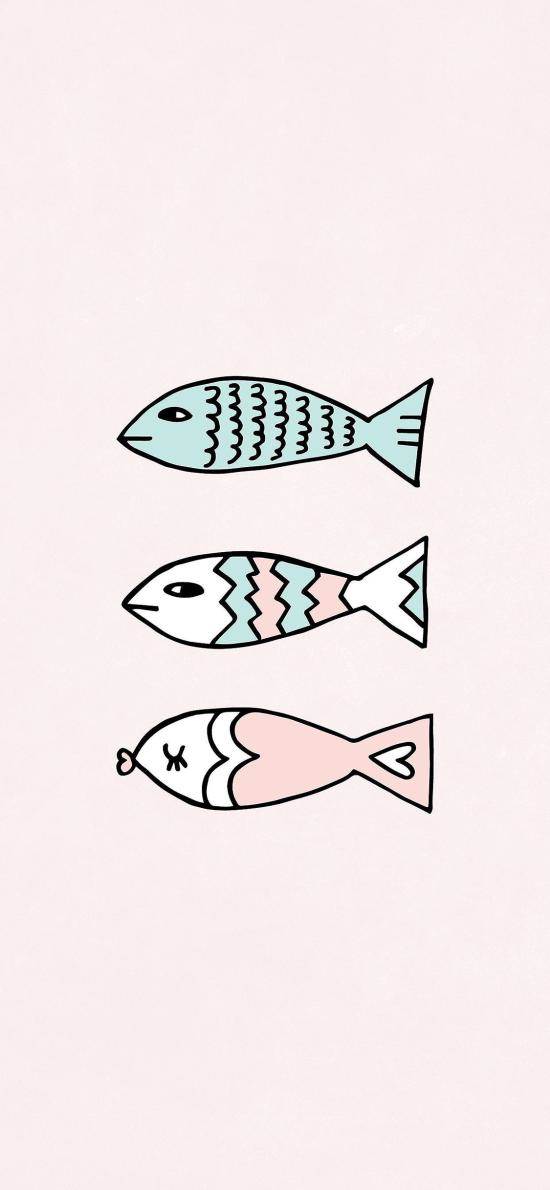 鱼图片简笔画