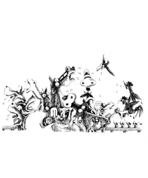 麦苗简笔画
