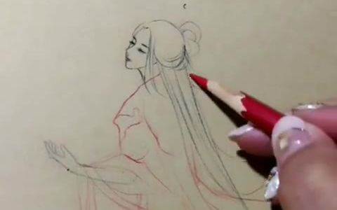 画古风女子