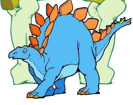 恐龙简笔画大全带颜色