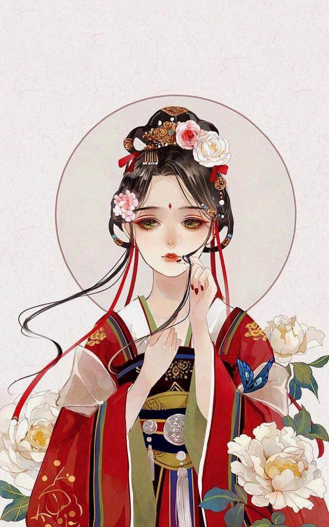 画古风女子