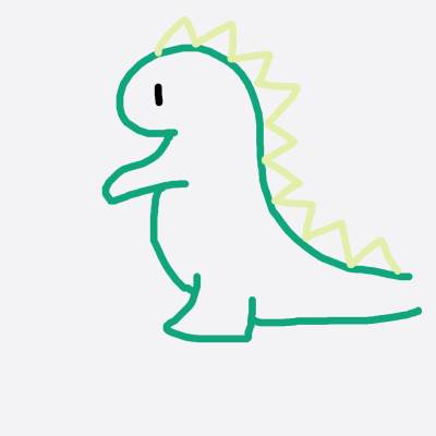 恐龙简笔画大全带颜色