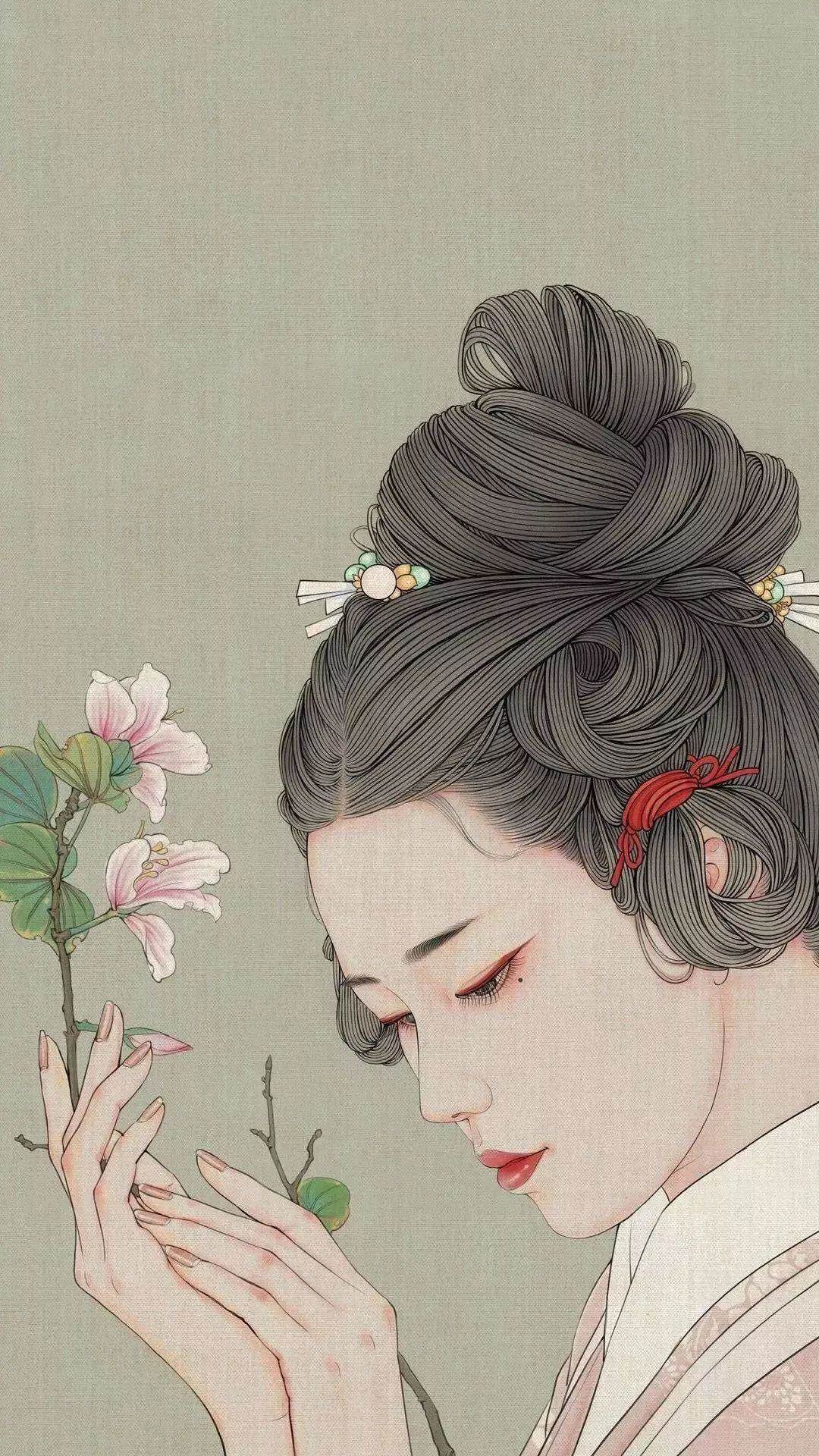 画古风女子