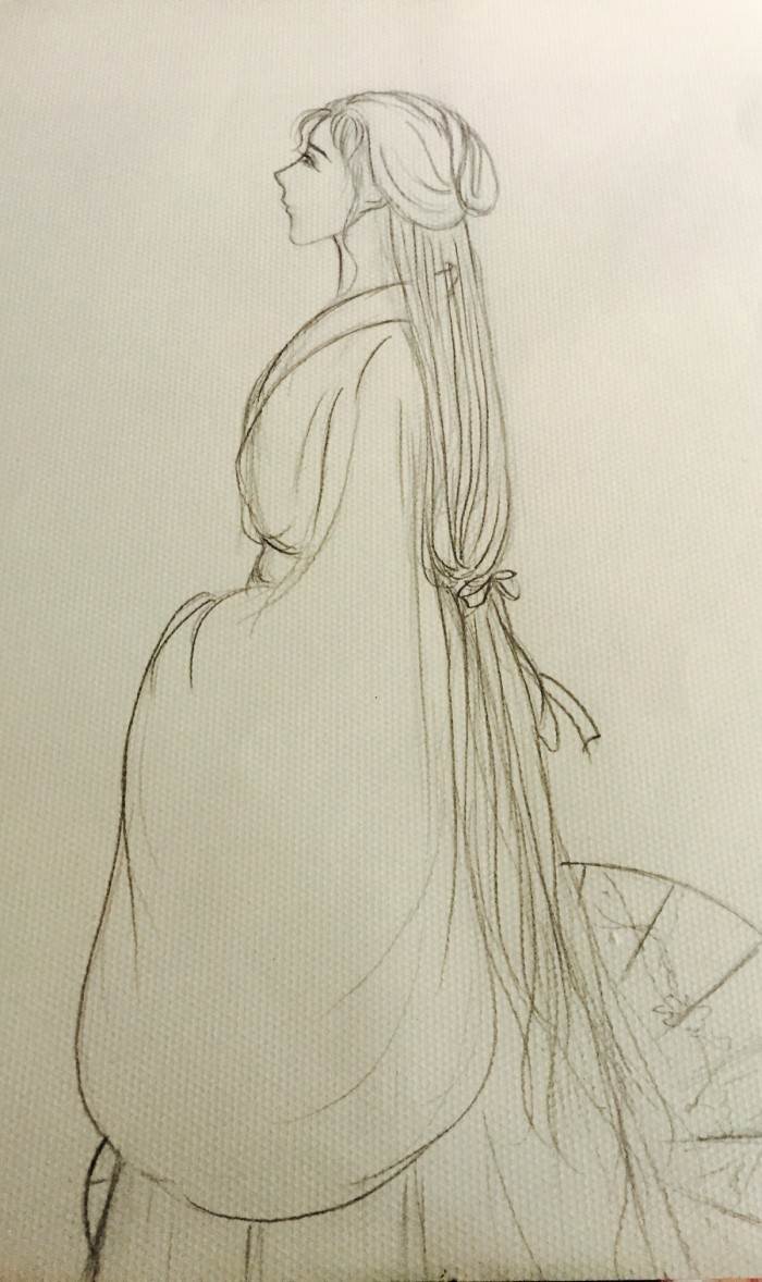 画古风女子