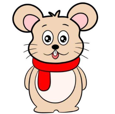 鼠简笔画