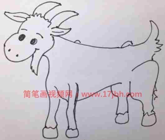 羊简笔画图片