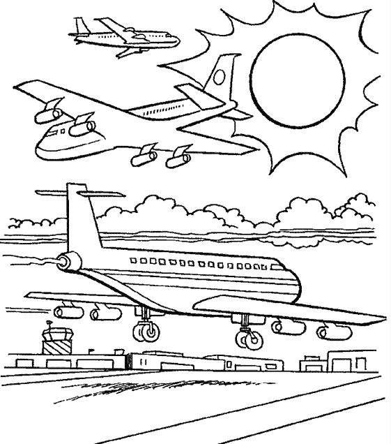 简笔画飞机的画法