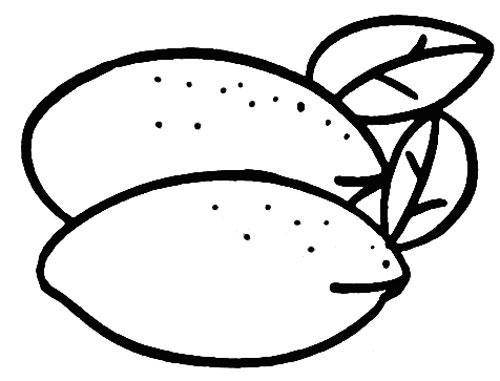 柠檬简笔画