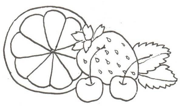 橙子绘画