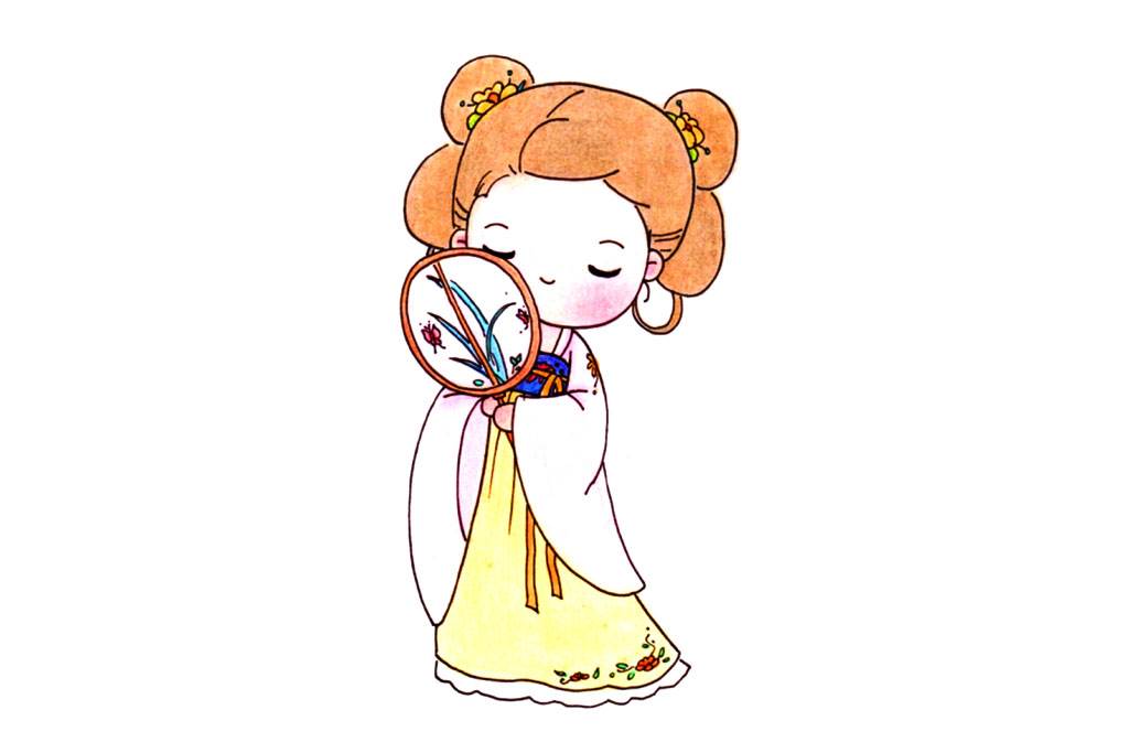 汉服简笔画