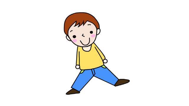 画小男孩