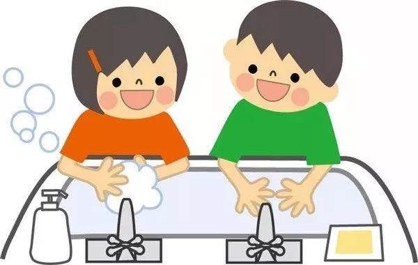 勤洗手简笔画