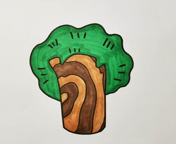 画树的简笔画
